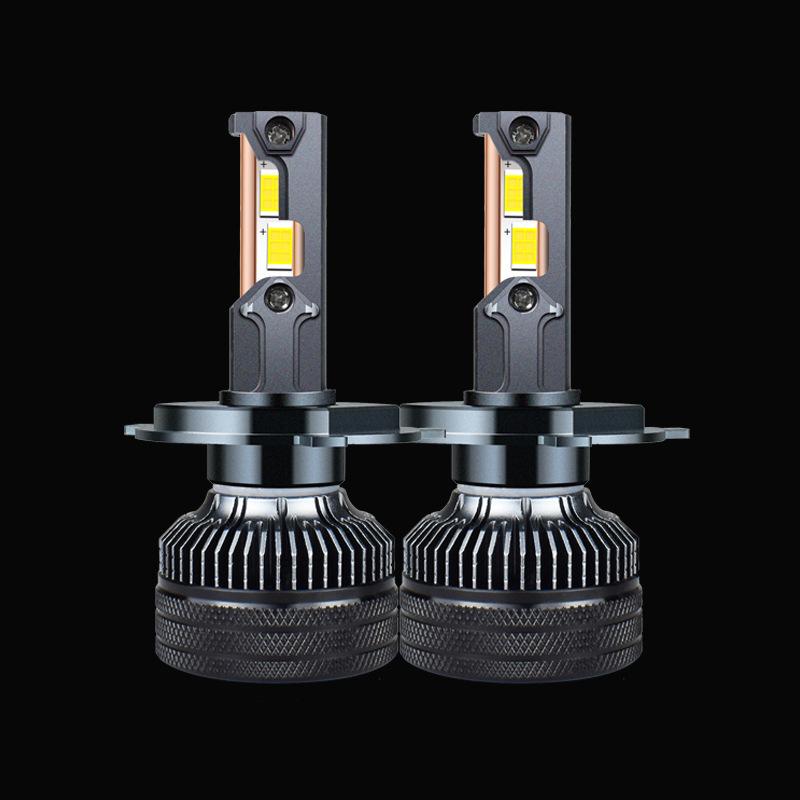 High Power Automotive Laser Led Headlight H7 Super Bright 9005 Modified H11 Far And Near Light H4 Light Bulb 9012 Strong Light H1