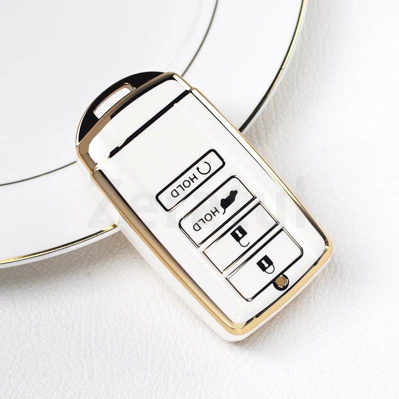 

Auto Shell Fob Holder For Acura Rlx Rdx Mdx Ilx Tlx Soft Tpu Car Key Case Cover Protector Keyless Accessories