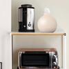 A Round Plastic Tissue Box Tissue DispenserSuitable for KitchensLiving Room and OfficesFeaturing A Nordic Style Tissue Holder