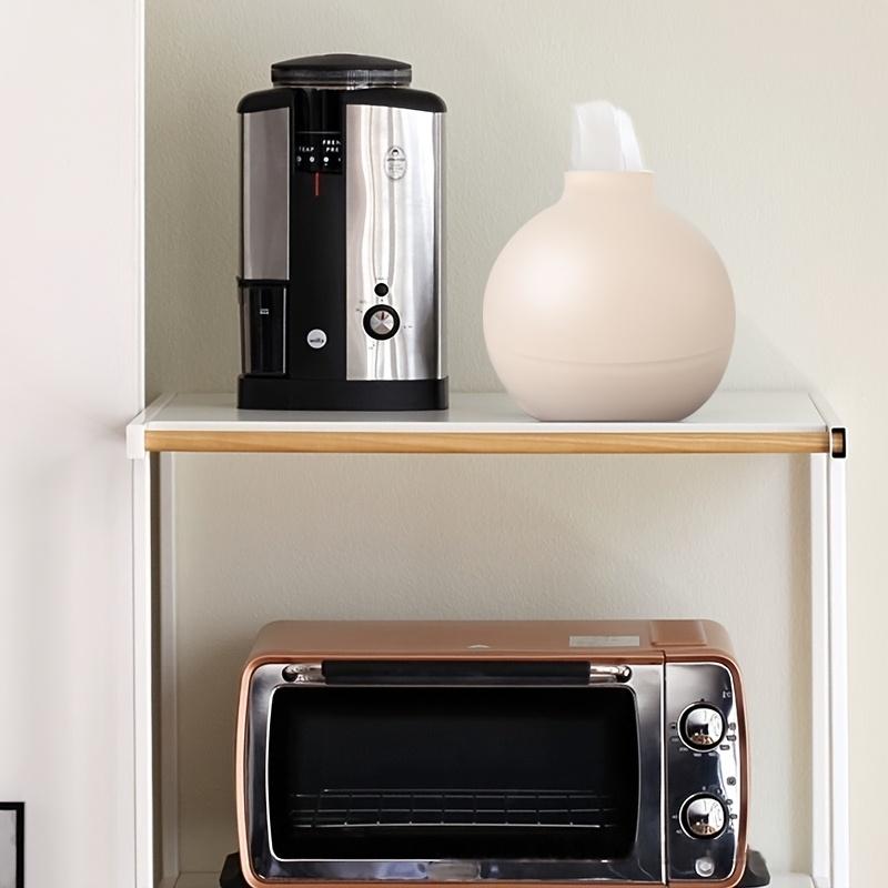 A Round Plastic Tissue Box Tissue DispenserSuitable for KitchensLiving Room and OfficesFeaturing A Nordic Style Tissue Holder