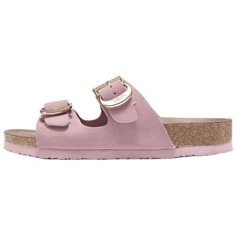 Skechers Cali Women Comfort Anti Rub One Band Slide Sandals Blush Pink 163653-BLSH 35