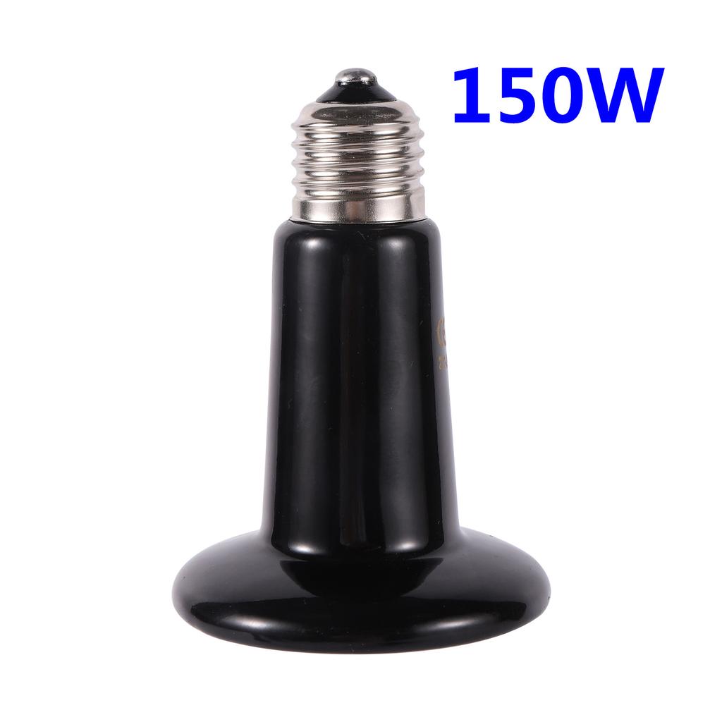Domácí plaz Daleko infračervená keramická topná lampa 110V/220V Emitor tepla Žárovka 25W 50W 75W 100W 150W 200W Vytápění pro líhnutí zvířat