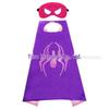 Kids' 3D Superhero Cape Costume for Halloween & Parties