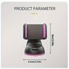 360° Free Rotation Phone Holder Car Navigation Phone Holder, Hands-Free Stand, Universal Solid Suction Cup Car Phone Holder