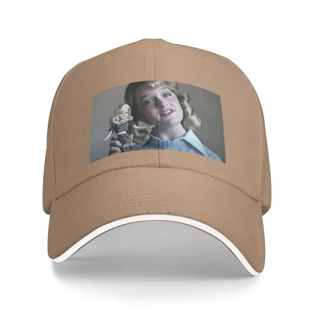 Susan Olsen and her Cindy Doll Baseball Cap Golf Wear Thermal Visor GentleUnisex Hat Womens Golf Wear Unisexs