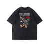 King Gizzard And The Lizard Wizard Vintage Washed T-Shirt - Casual Round Neck Top for Men,Concert Merch for Festivals (Machine Washable)