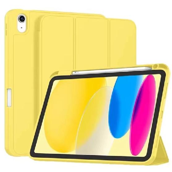 Case for iPad A16 11th A19 12th Generation Case  10th Air6/7/8th Mini 1/2/3/4/5/6/7  iPad Pro 11"12.9" PU Tri-folding with Pencil Holder Smart Cover