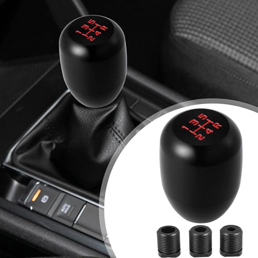 QEZA Car Shift Knob Aluminum Shift Knob Aluminum Auto Shift Replacement Parts Accessories 3
