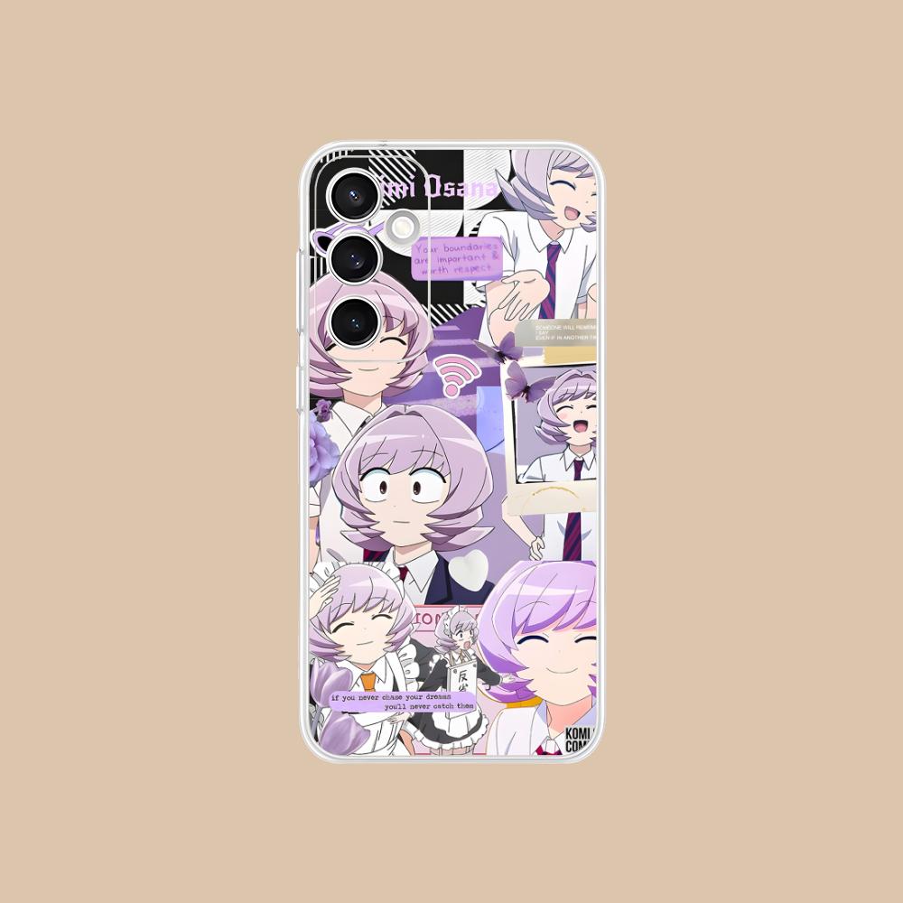 Anime Najimi Osana Mobile Phone Case for Samsung Galaxy S25 S24 S23 S22 S21Plus FE Ultra Clear Colorful Cover Cellphones Luxury