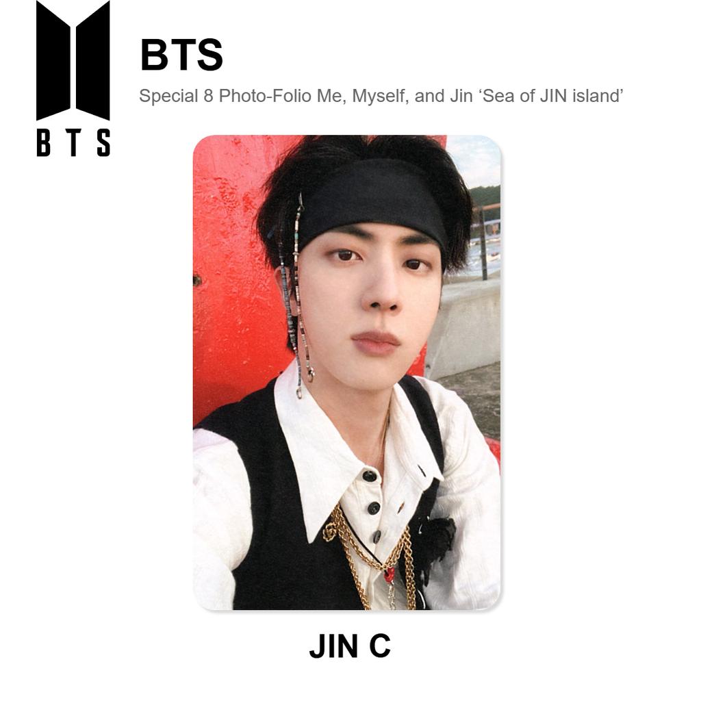 BTS Special 8 Photo-Folio Me, Myself, and Jin ‘Sea of JIN island’ Official Photocard