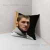 K-Khabib Cool N-Nurmagomedov Pillow Case For Sofa Decor Car Office Room Printing Cushion Cover Decorations and Protector