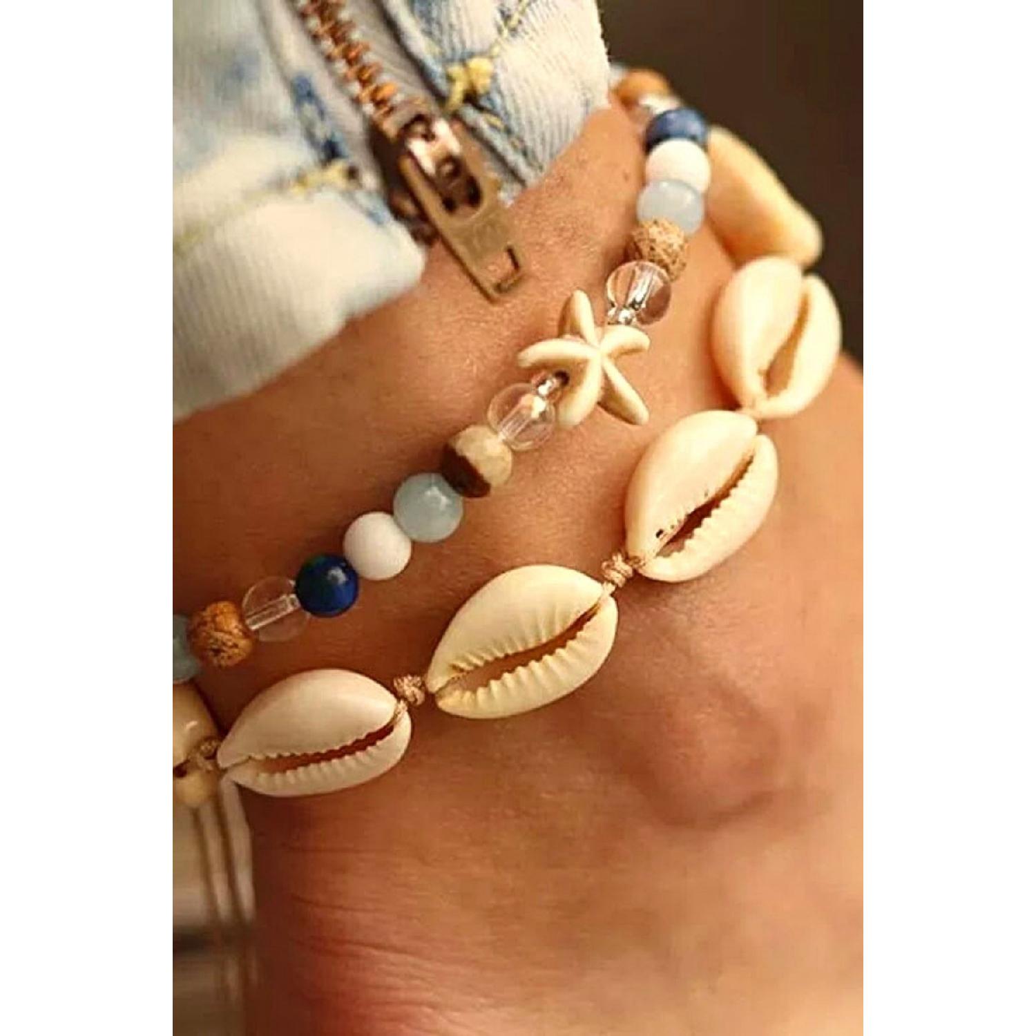 

Набор браслетов 2 Li Sea Shell Sea Star Aba