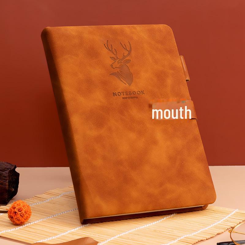 "Wenzhou A5 Buckle Notepad: Thick, High-Value Notebook Gift Box Set"