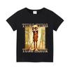 Italian Brainrot Tung Tung Tung Sahur Kids Shirt Funny Meme Graphic Tee Cotton