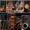 Newly Baked Coffee Beans Capa Phone Case For Samsung S26 Ultra S25 Edge Galaxy S23 S21 S20 S24 FE S22 S10 Plus Cover Clear TPU S