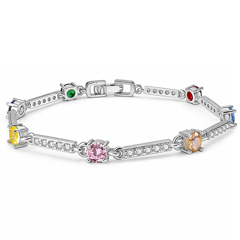 ins Европа, Америка и Южная Корея горячие продажи мода роскошь персонализированные женские изысканные милые браслеты популярные браслеты оптом серебряный