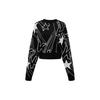 American Street Style Everyday Versatile Light Luxury Star Pattern Printed Round Neck Pullover Sweatshirt Women Sweatshirt 231L2053