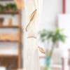 2Pcs Simple Curtain Tiebacks Curtain Holdbacks Buckle Holder for Home Window Curtain Decor