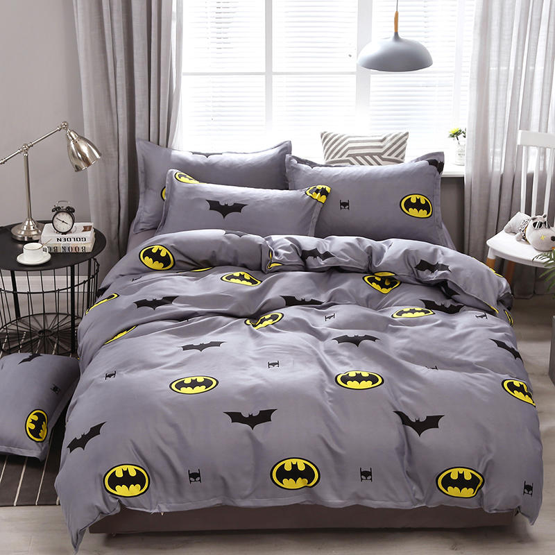 Black White Deer Animals Bedding Set Queen Double Single Size Duvet Cover Bed Sheet Pillow Case Bed Linen Set