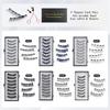 8Pcs Magnetic Eyelashes No Glue Needed Magnetic False Eyelashes with Applicator Reusable Thick Natural Effect 5 Magnets Lashes