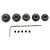 48DP 3.175mm RC Car Motor Gear 19T 20T 21T 22T 23T Pinion Gear Set for 1 10 RC Remote Control Car