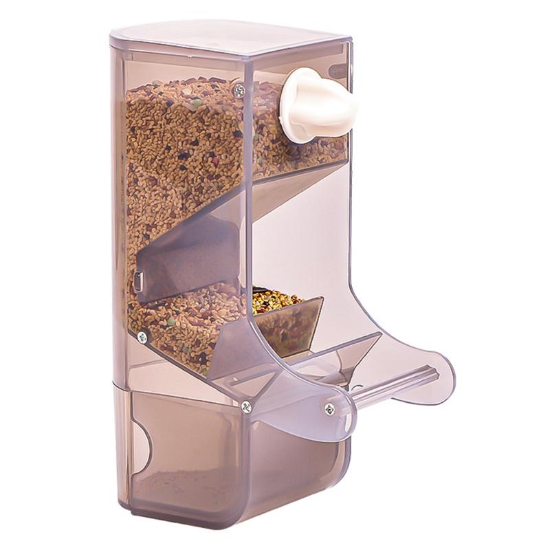 Bird Feeder Automatic Hanging Cup Food Dish for Cockatiels Canaries for Sun Conu