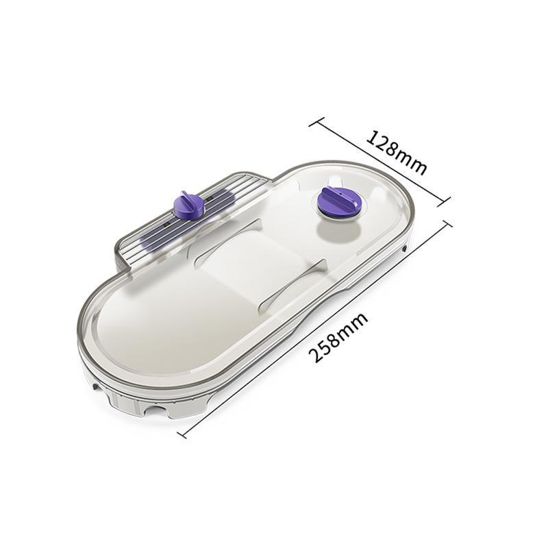Huixi Mop & Brush Head Compatible with Dyson V6/V7/V8/V10/V11 Vacuums for Wet & Dry Cleaning