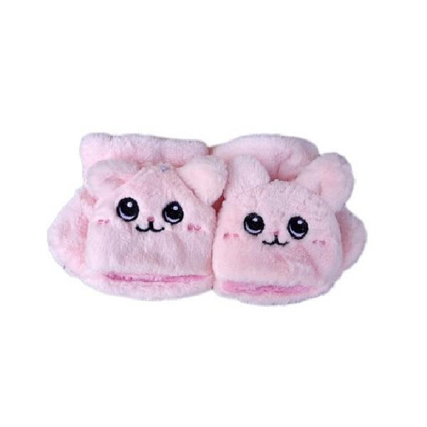Guanti in pelliccia di coniglio Guanti senza dita in peluche senza guanti da guida per dita Guanti spessi caldi invernali per donna