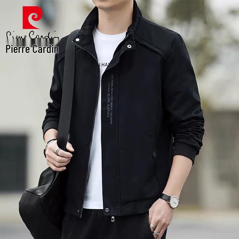 Pierre Cardin Giacca casual da uomo con collo alla coreana