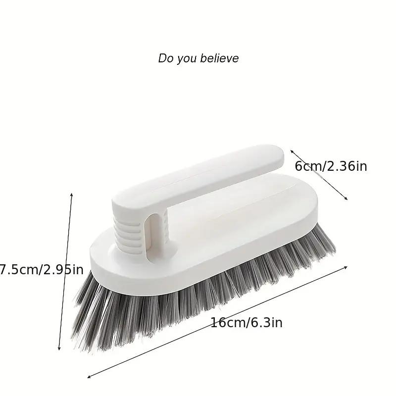 Multifunctional Handheld Brush Floor Gap Brush Hard Bristle Bathroom Cleaning Toilet Toilet Wall Tile No Dead Corner