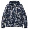 Mens Hooded Camo Jacket Lightweight Windproof Casual Outerwear Loose Fit