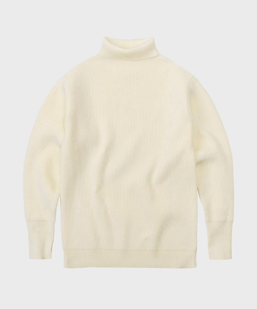 Andeleusenandeleusen Sailor Turtleneck Off White
