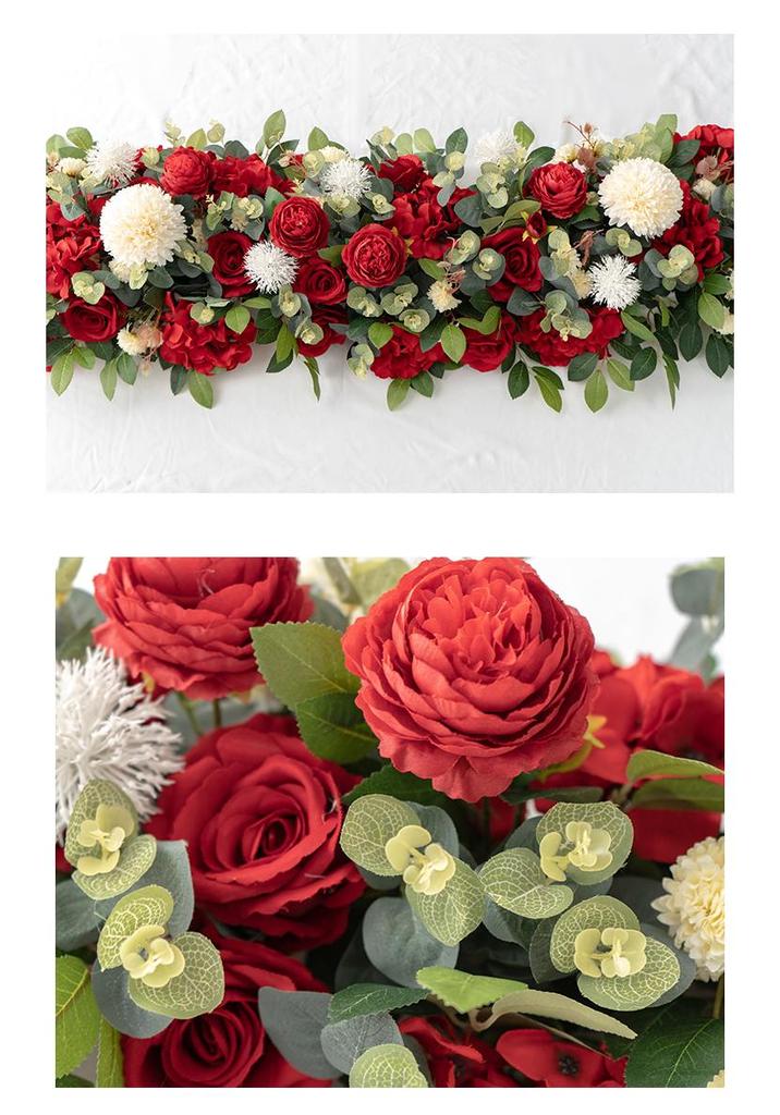 Artificial Floral Row for Wedding Archways and Window Displays
