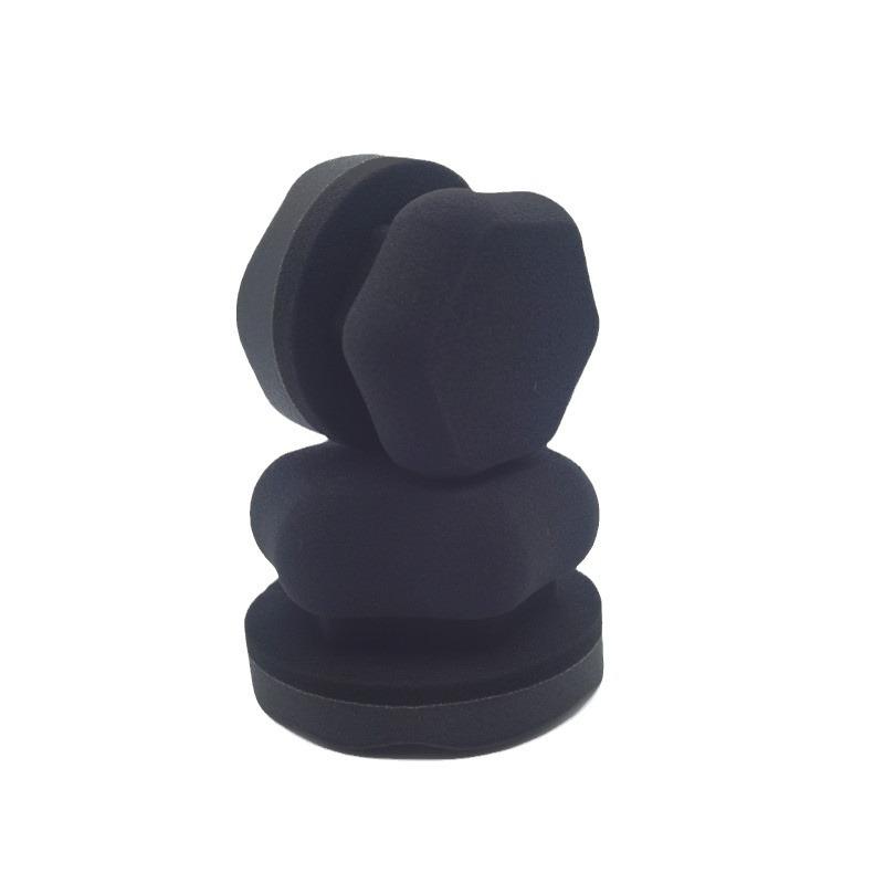 Car Care Handheld Waxing Sponge for Tires and Leather