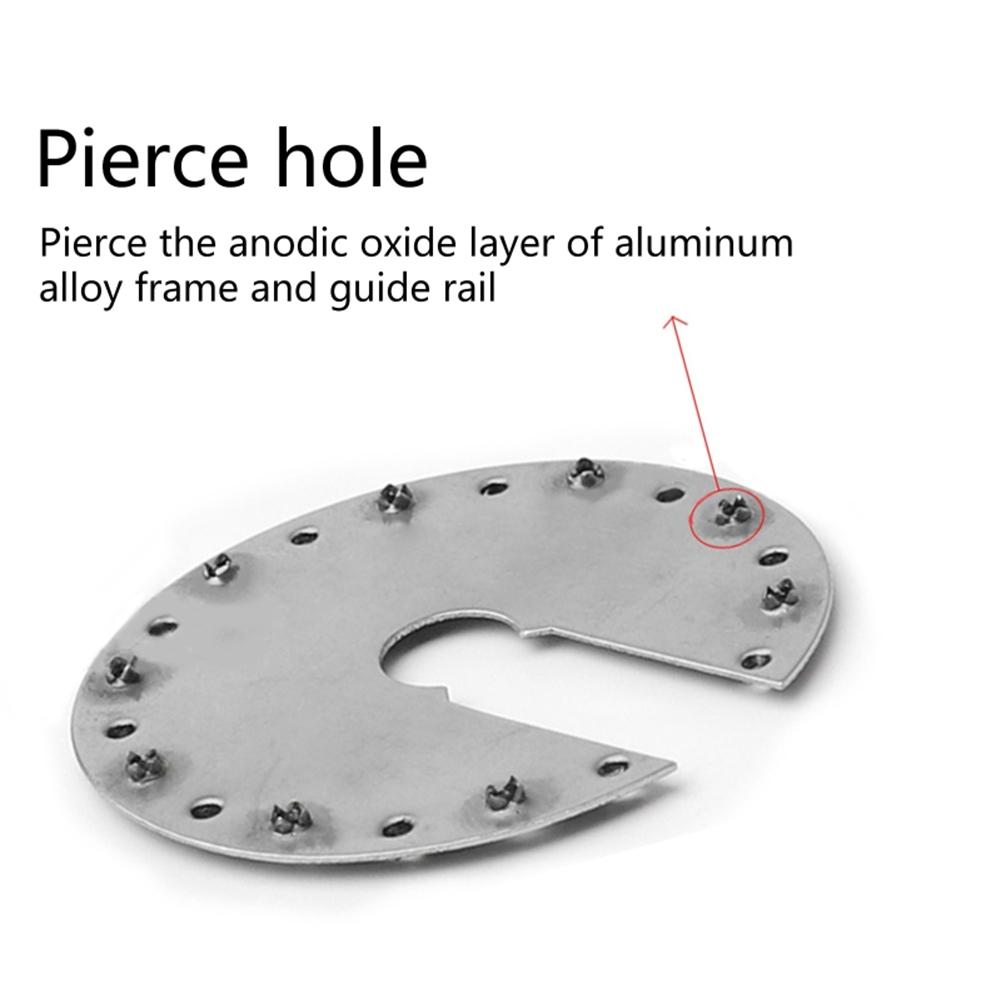 Grounding Clamp Solar Mount Gasket Lug PV Photovoltaic Solar