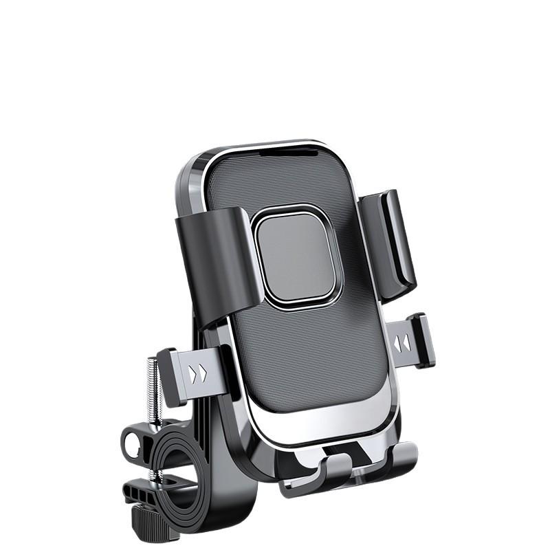 Shockproof Electric Vehicle & Motorcycle Phone Mount for Navigating & Takeaway Riders