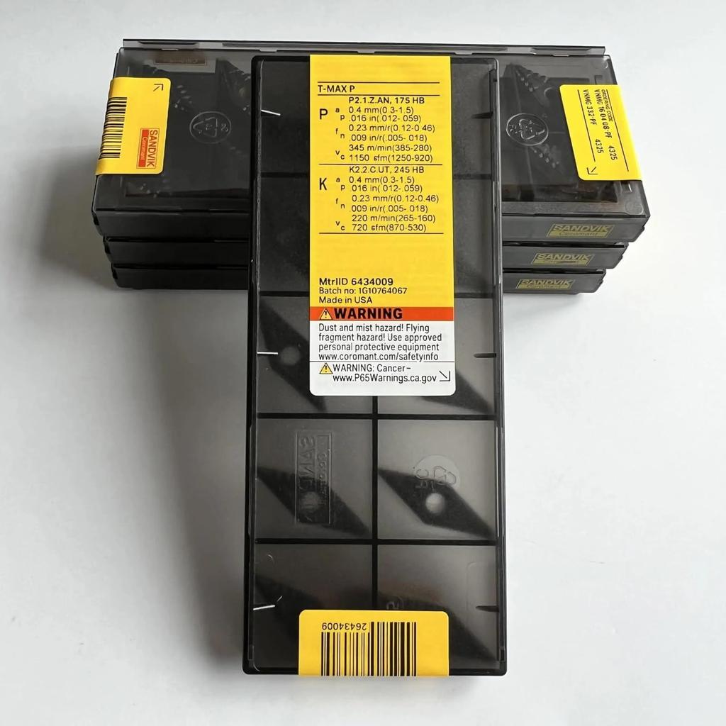 Original Sandvik / VNMG160408-PF 4325 / CNC lathe carbide blade 10 PCS