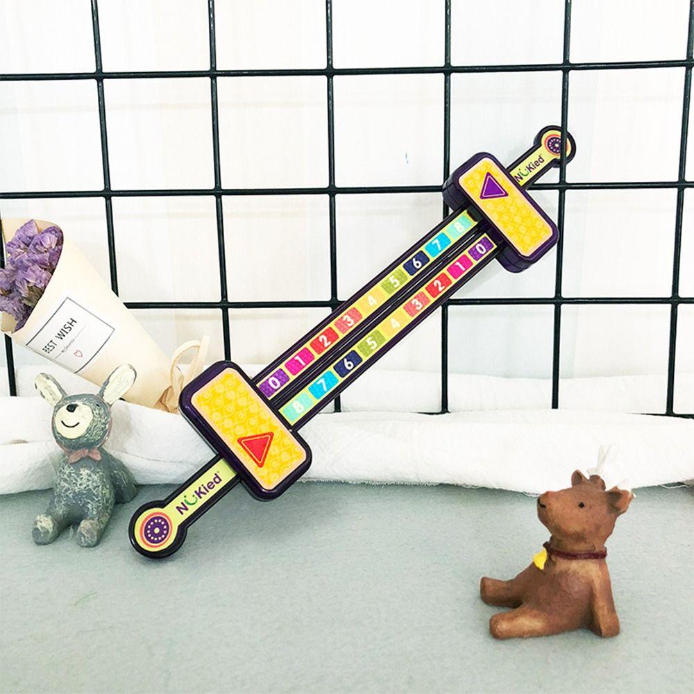 

Plastics Math Decomposition Ruler Within 10 Addition Ruler High-quality Digital Resolving Ruler
