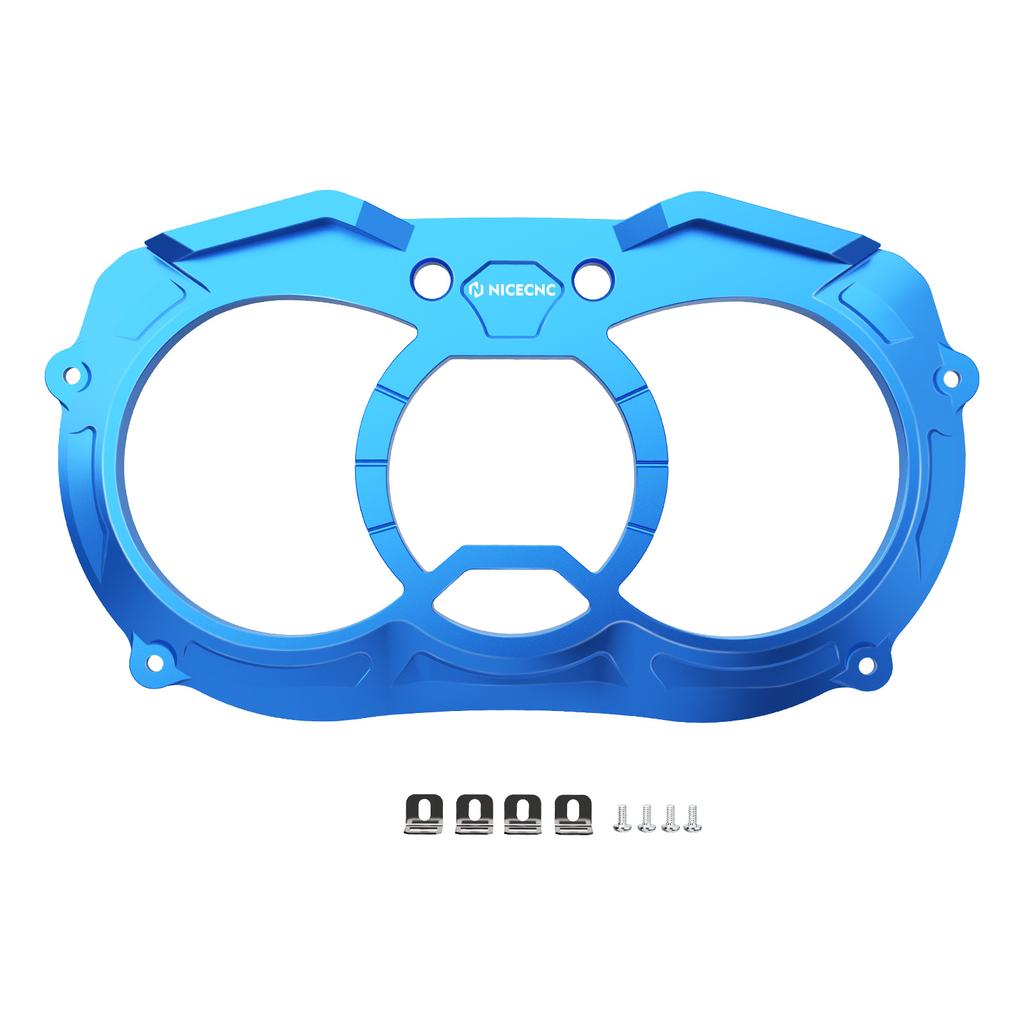 NICECNC For Canam Maverick X3 Aluminum Alloy Dash Bezel CNC Machined Anodized For Can Am Maverick X3 R RR Turbo MAX 2017-2019