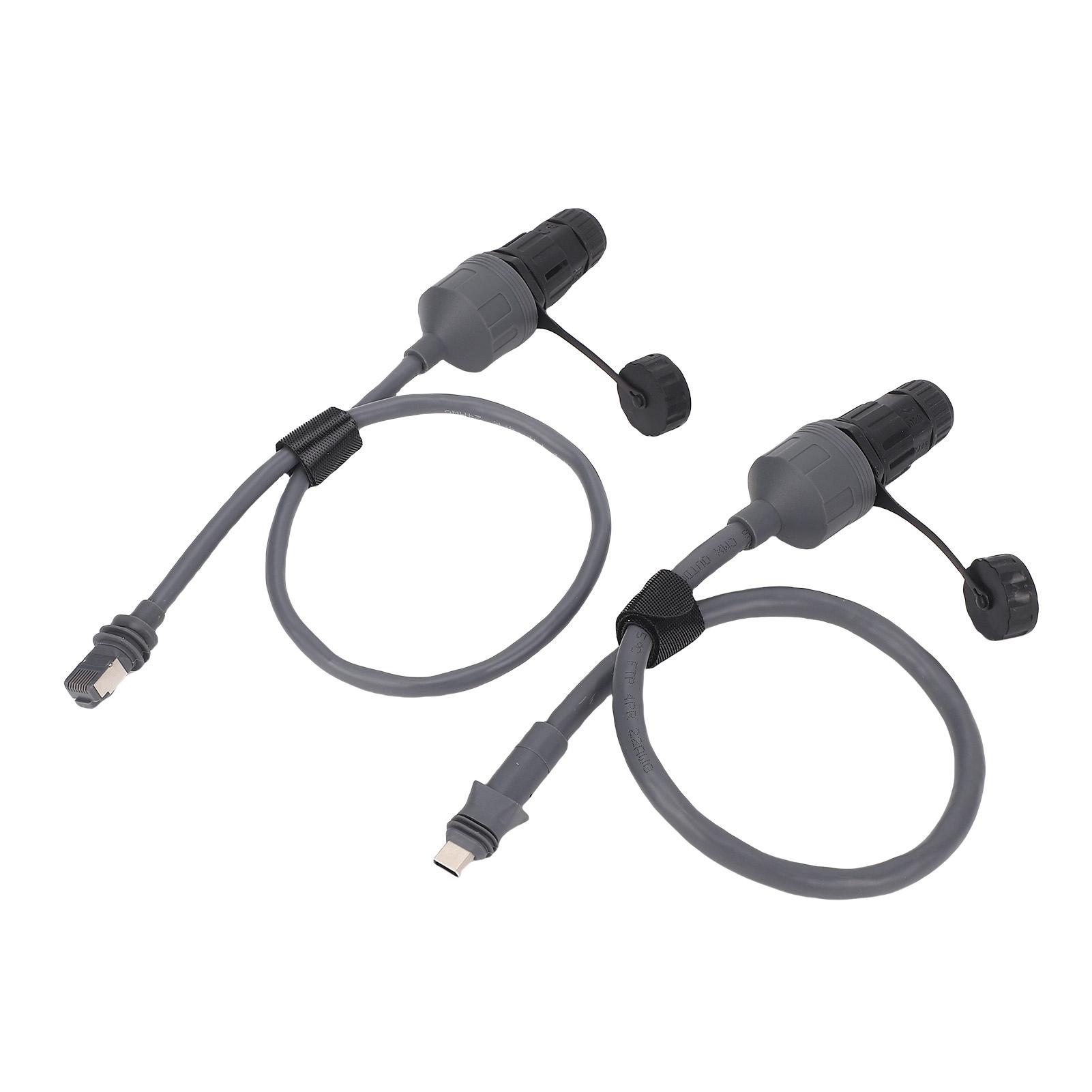 

Ethernet Adapter for Enterprise Antenna 24AWG 1200Mbps Transfer Rate IP68 SPX to RJ45 Cable Coupler