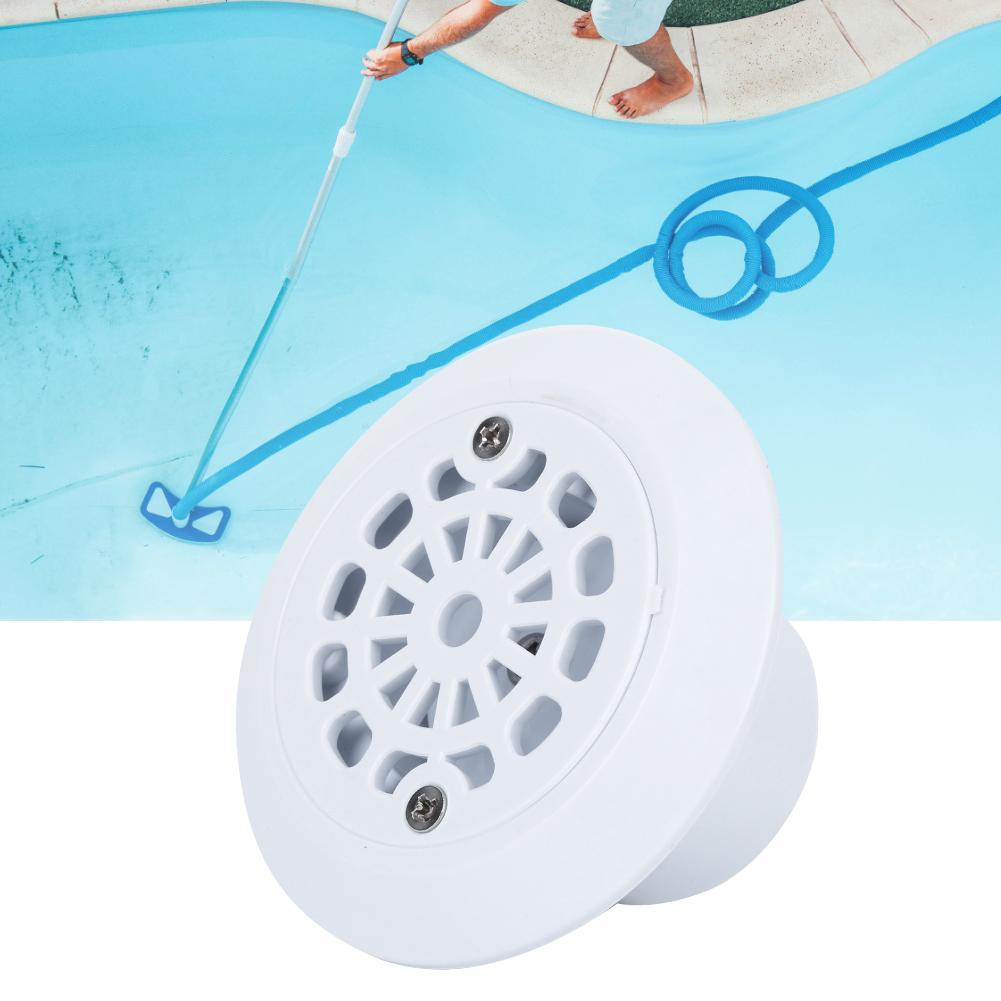 ABS Plastic Wear Resistant 2.5 Inch Inner Insert Adjustable Swimming Pool Water Inlet Outlet Draining Useful Tool