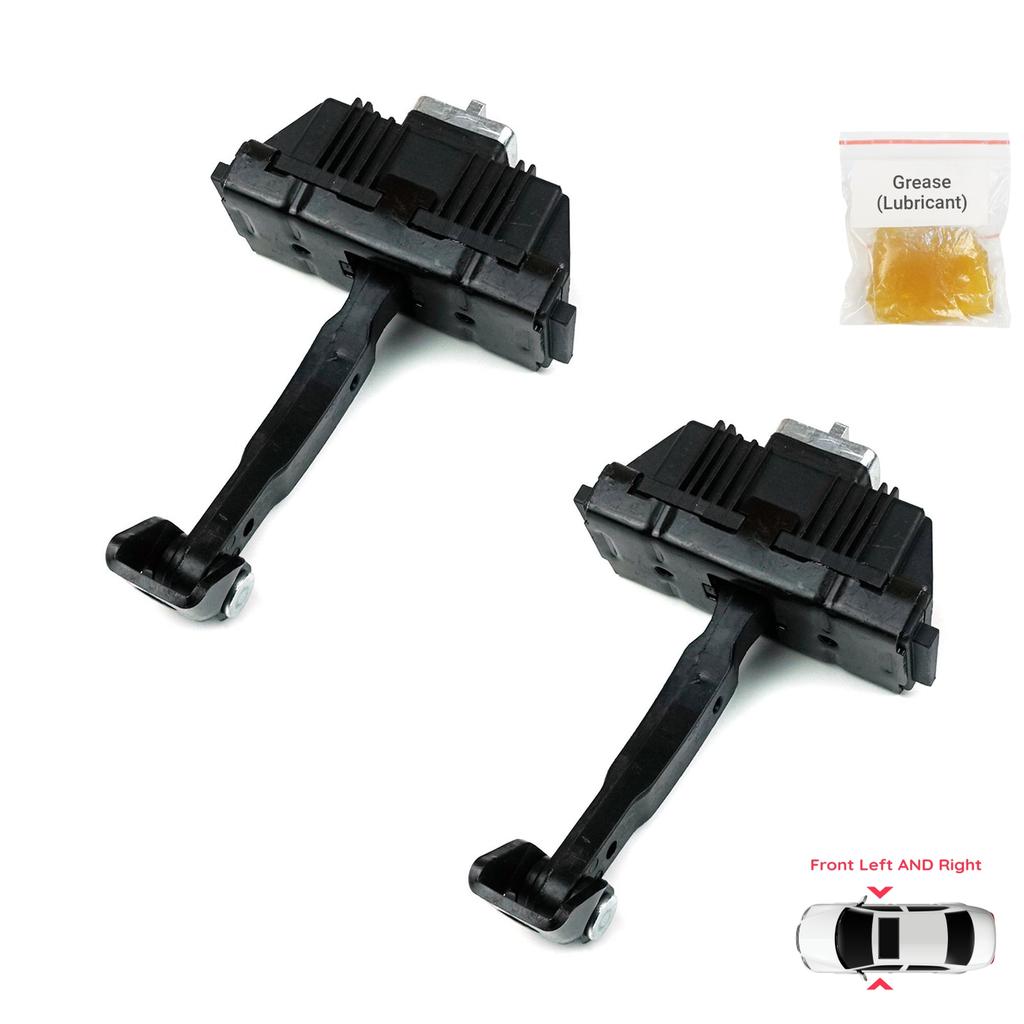 EDP1079-1 2 Pieces Front Left AND Right Door Catch Hinge Brake Stop Check Strap Limiter for BMW X5 E53 1999-2006 51218402502
