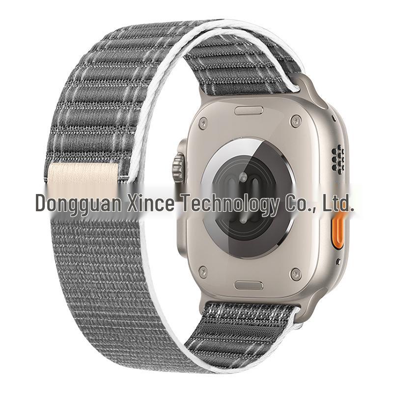 Compatible Wave Pattern Nylon Band for Apple Watch Ultra Series 10/9