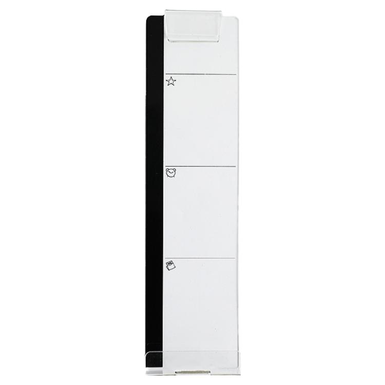 Computer Monitors Note Board Side Mount Computer Sticky Note Holder Message Memo Panel for Office Computer Screen