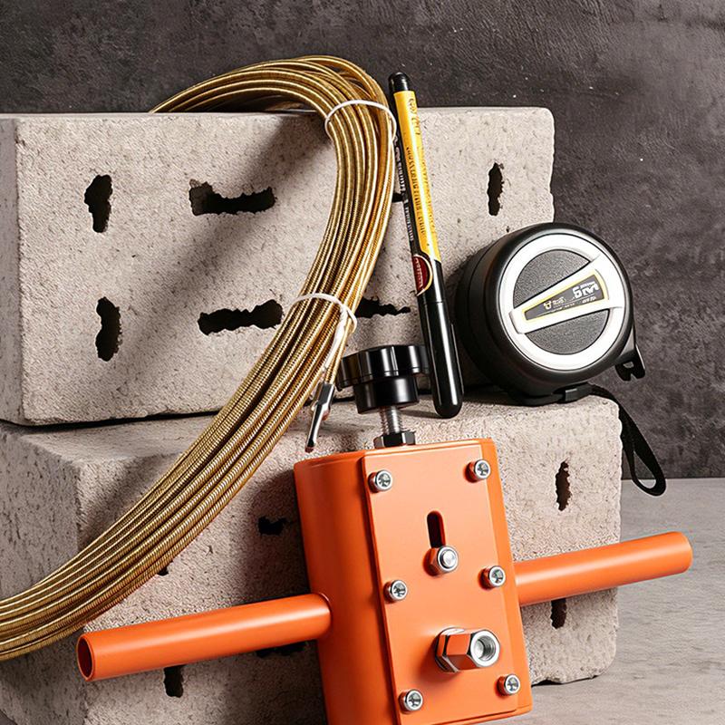Semi Automatic Wall Wiring Machine Portable Anti-Jamming Cable Threading Tool Electric Drill Conduit Pipe Construction Tool