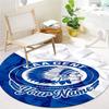 Chief S Pride Custom Name Round Area Rug Carpet Rug For Living Room Bedroom Sofa Playroom Decor Nonslip Floor Mat