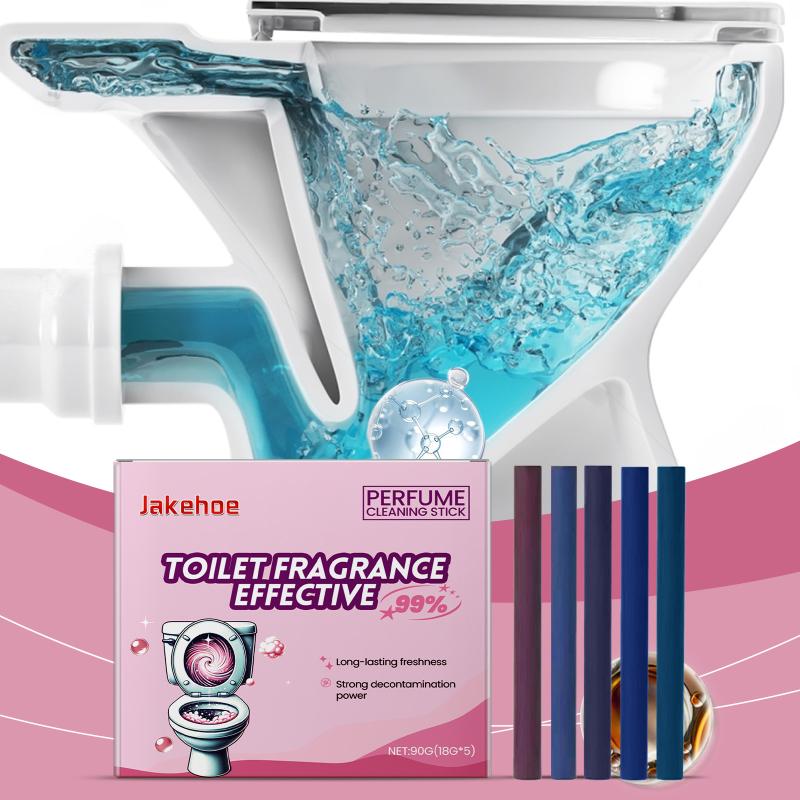 Perfumed Toilet Cleaning Stick Maximum Stain Removal with Fragrant Aroma Keeps Toilets Odor Free for Busy Household Bathrooms