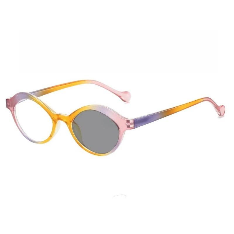 Ultra-Lightweight Photochromic Anti-Blue Light Reading Glasses New High-Definition Presbyopia Eyewear Diopter 0 To +4.0