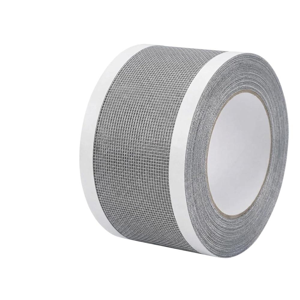 Strong adhesive window screen repair tape, window screen repair kit, fiberglass mesh door and window repair kit, tents, swimming pools