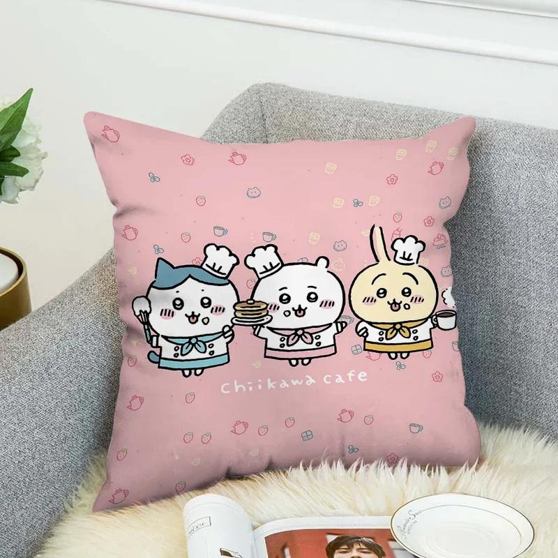 Federe Cuscino Coniglio Kawaii Anime Federa Decorativa Federe Cuscino Auto Divano Per Cuscini Decorazione Casa Copricuscino Letto 45*45cm